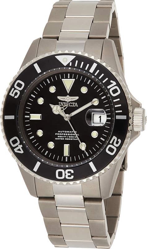 Invicta titanium watch diver automatic